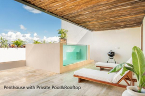 Extraordinary apartments to choose from Penthouse with private pool or a 2BR apartment in fully equipped hotel in Tulum